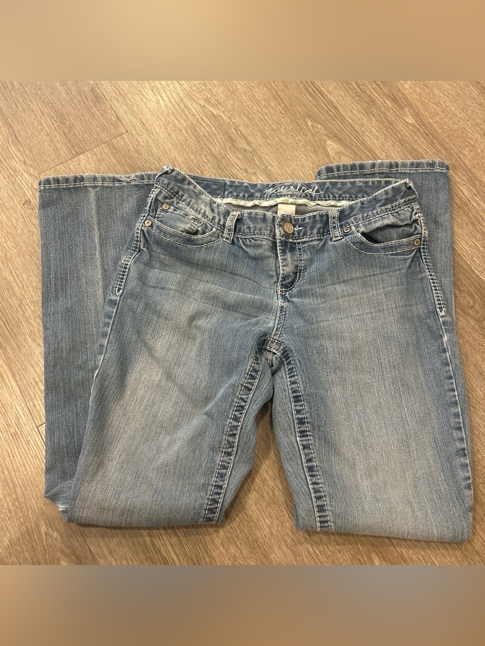 Maurices Light Blue Boot Cut Jeans